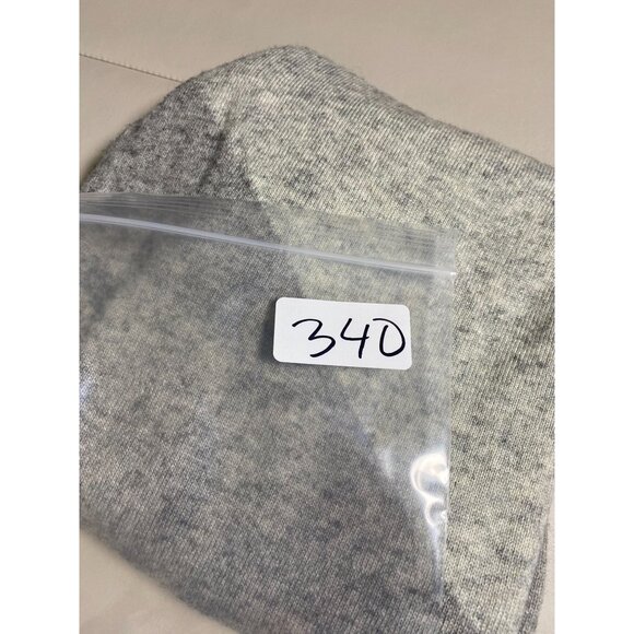 J.Crew Merino wool Blend Gray Colorblock Sweater Women Size Medium Cozy capsule - Picture 8 of 14